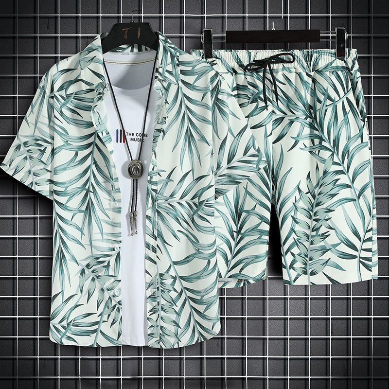 Zippered-pocket Hoodie And Pants Set Relaxed Fit