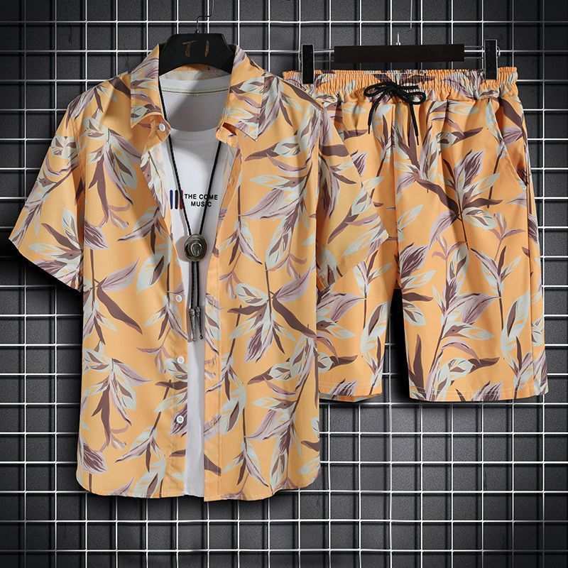 Zippered-pocket Hoodie And Pants Set Relaxed Fit