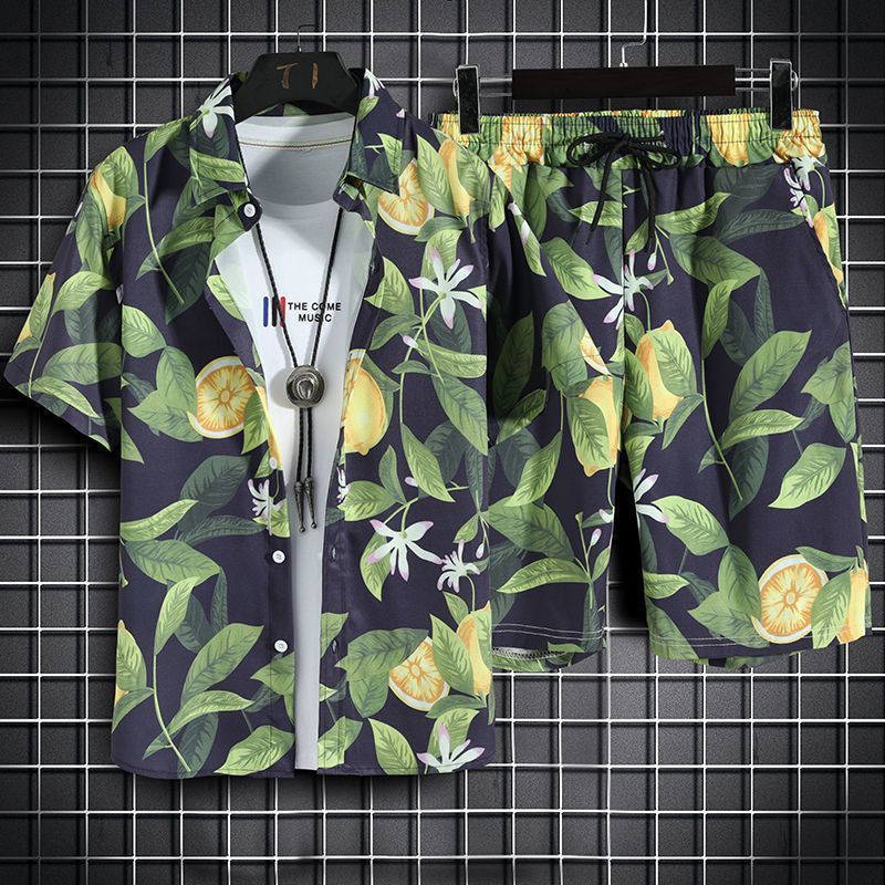 Zippered-pocket Hoodie And Pants Set Relaxed Fit