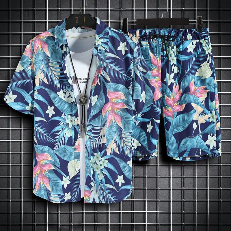 Zippered-pocket Hoodie And Pants Set Relaxed Fit